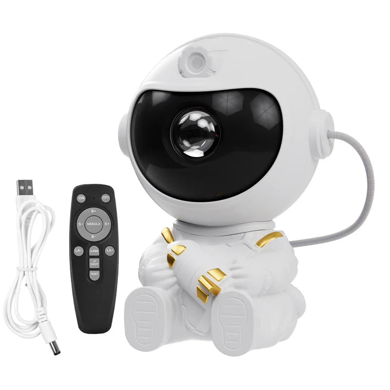 Astronaut Galaxy Star Projector Lamp  مصباح مجرة الفضاء – بروجكتور النجوم